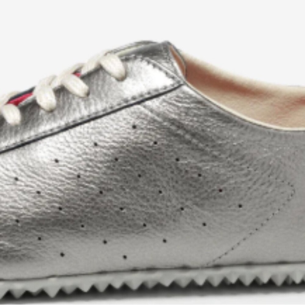 PLAE Sun Hematite metallic full grain leather sneakers Packables Collection 10 - Picture 5 of 16